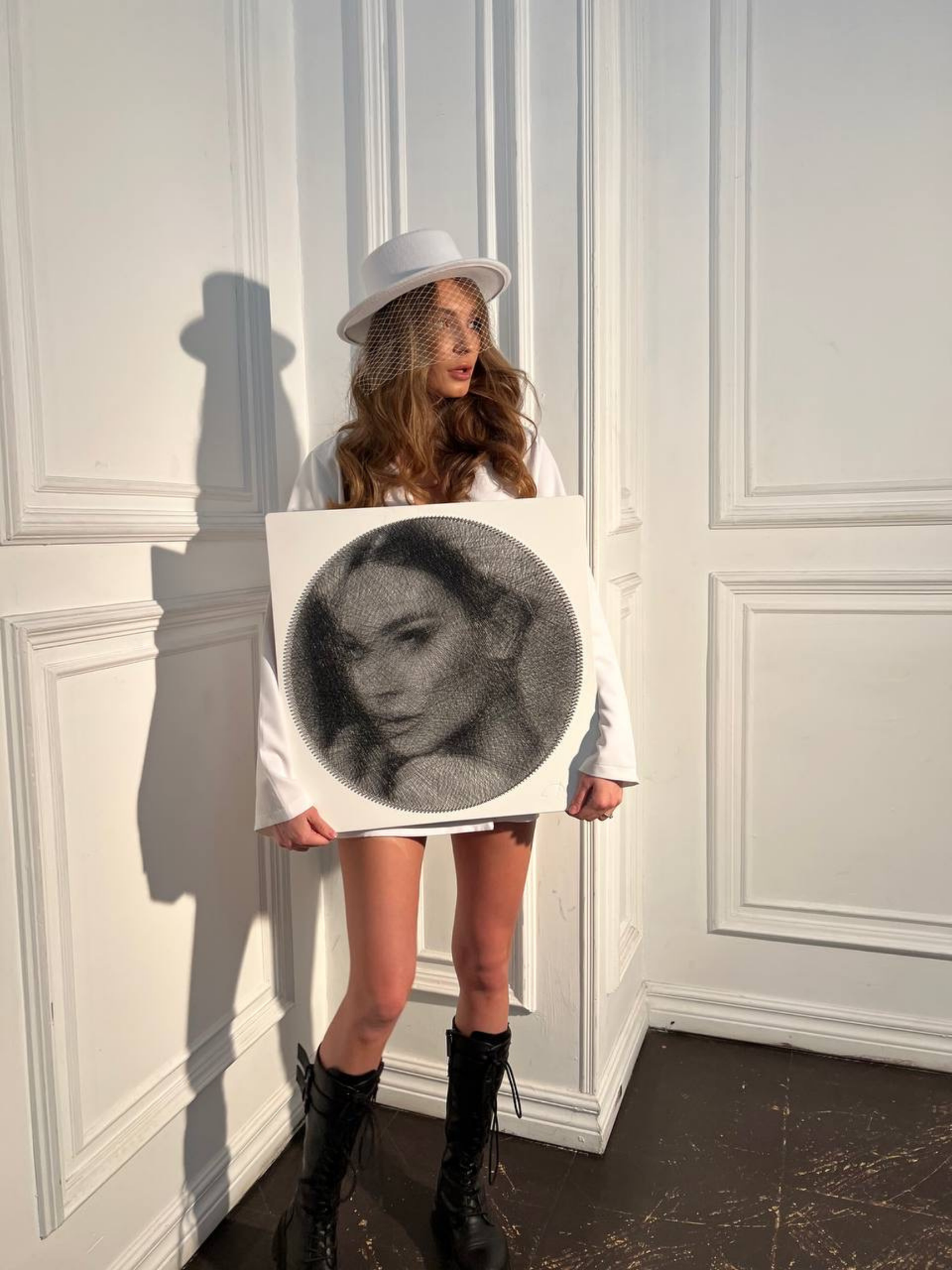 Kişiye Özel El Yapımı String Art Tablo